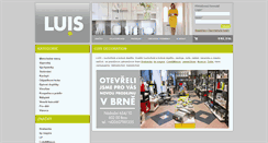 Desktop Screenshot of luis.cz