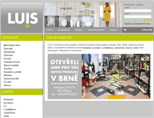 Tablet Screenshot of luis.cz
