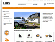 Tablet Screenshot of luis.fr